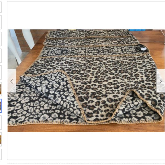 OPEN FRONT LEOPARD PRINT JACKET WRAP SWEATER OS - Picture 15 of 16